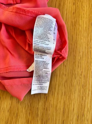 Camicia corallo Tom Tailor