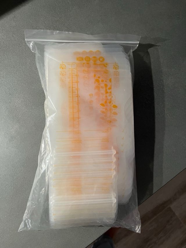 Bolsas para leche materna