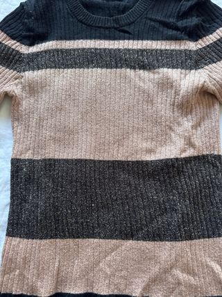 Jersey fino rayas Massimo Dutti