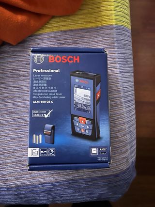 Medidor Láser Bosch GLM 100-25 C