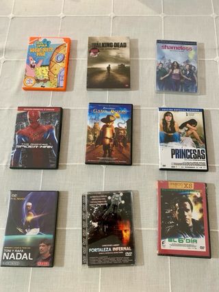 Películas DVD 6€ por disco