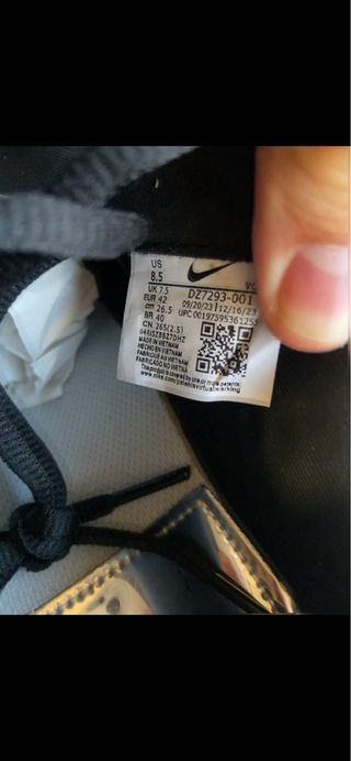 Nike Hot Step Air Terra Hombre Negro