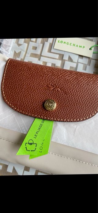 Mala Longchamp Le Pliage L bege/castanho