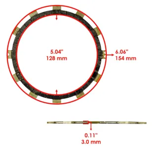 Discos Embrague Tracer 900 (2015-2020)