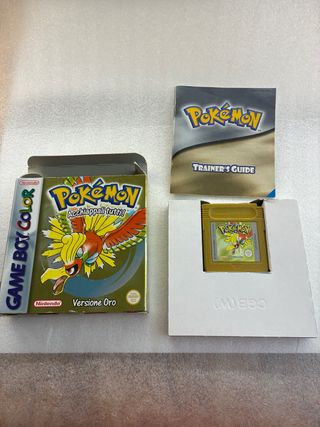 Pokémon Oro Game Boy Color Italiano