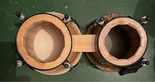 Bongos Madera Natural