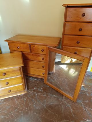 Muebles de dormitorio de madera
