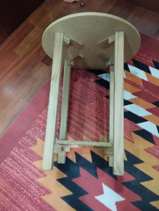 Mesa camilla redonda madera Sin estrenar