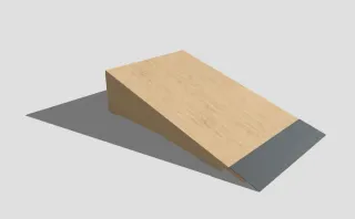 Rampa de skate Cuña