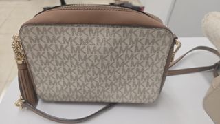 Bolso Michael Kors Beige y Marrón