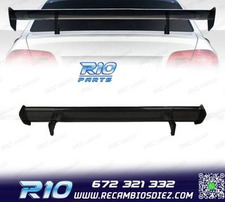 ALERON SPOILER BMW E46 COUPE 99-03 LOOK GTS NEGRO BRILLO
