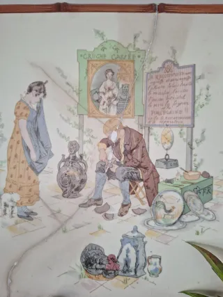 Salvamanteles Sarreguemines Les Enfants Richard