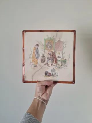 Salvamanteles Sarreguemines Les Enfants Richard