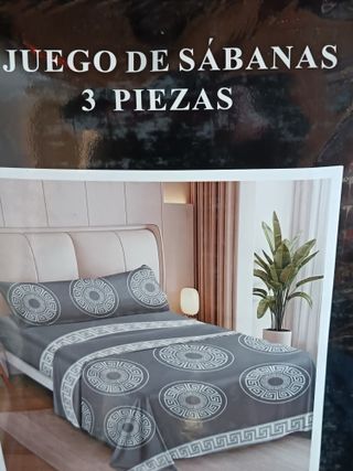 Juego de sábanas 150cm 3 piezas