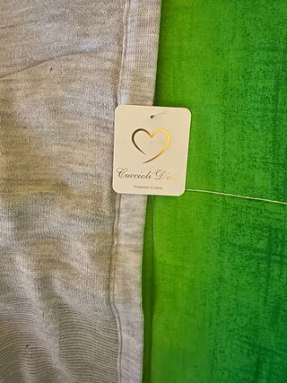 Coperta neonato in lana Cuccioli d’oro