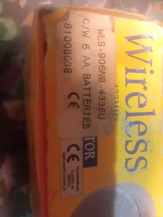 Detector Humo DSC 433MHz Inalámbrico