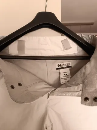 Traje Esquí Columbia Blanco y Naranja