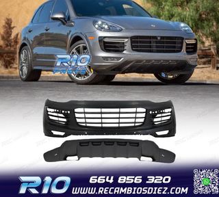 PARAGOLPES DELANTERO PORSCHE CAYENNE 958 14-17 LOOK TURBO