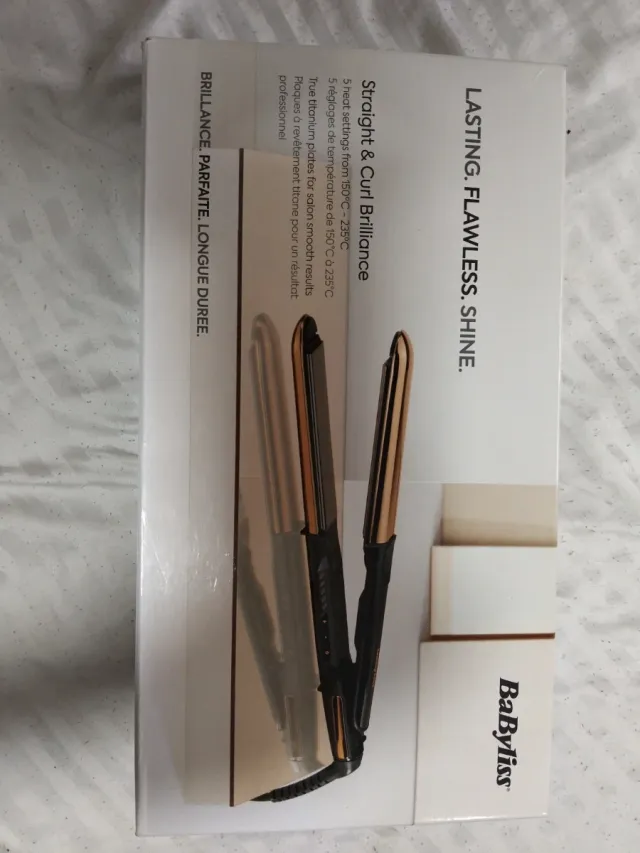 Plancha Cabello BaByliss Straight & Curl