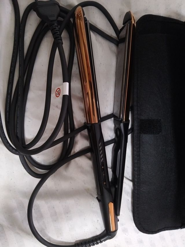 Plancha Cabello BaByliss Straight & Curl