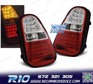 PILOTOS MINI COOPER R50 R52 R53 04-06 LED ROJO CLARO
