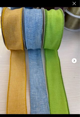 Lote 7 rollos cinta tela (varios colores)