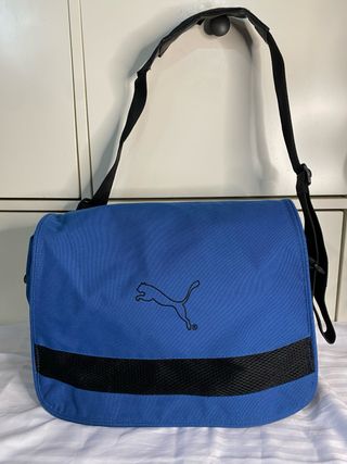 Bolso mensajero Puma azul