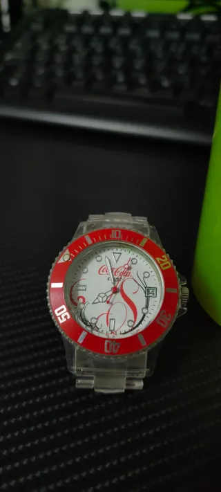 Relógio da Coca Cola raro, Peluche e Mini Lata ofe