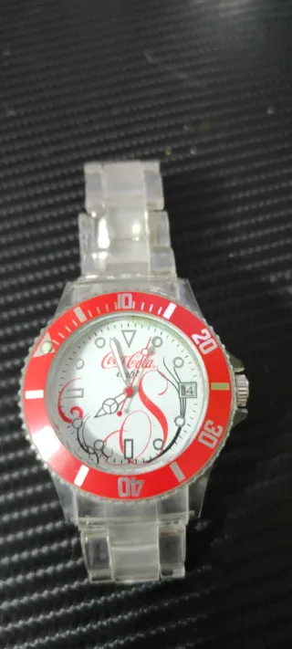 Relógio da Coca Cola raro, Peluche e Mini Lata ofe