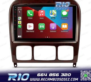 RADIO GPS ANDROID 13 MERCEDES CLASE S W220 98-05