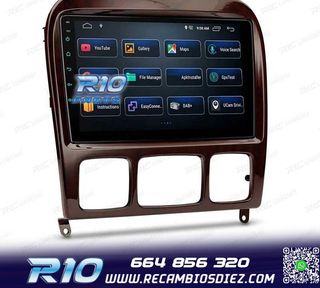 RADIO GPS ANDROID 13 MERCEDES CLASE S W220 98-05