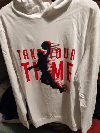 Maglietta cotone ragazzo basket