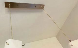Lámpara colgante doble comedor