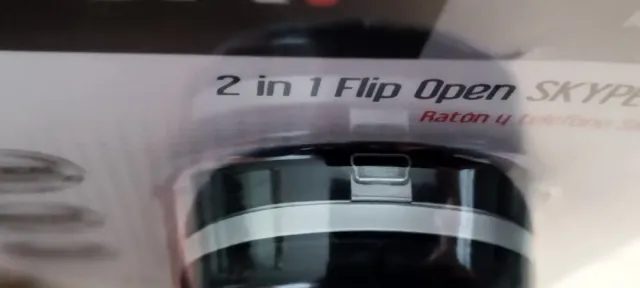 Ratón y Teléfono Skype Aprox 2 en 1  vintage