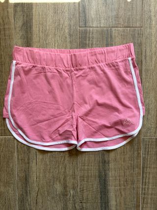 Pijama Kappa Mujer 2 Piezas Talla XL Blanco Rosa