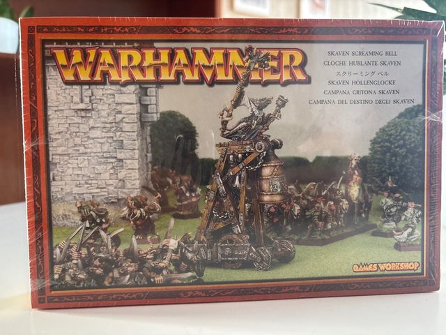 Warhammer Skaven Screaming Bell Games Workshop