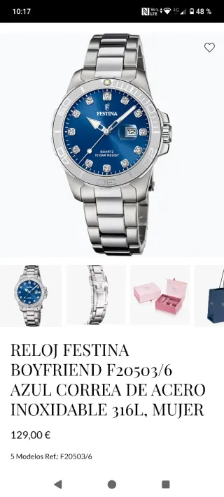 Reloj Festina F20503/6 Mujer