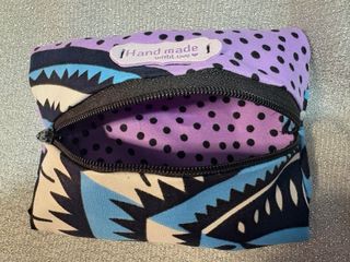 Mini pochette porta monete chiavi vintage Handmade