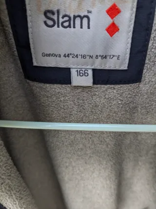 Chaqueta Slam chico/a negra y gris