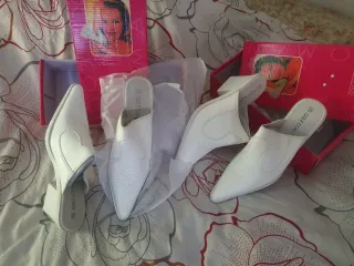 Zapatos de piel Golf Coast blancos