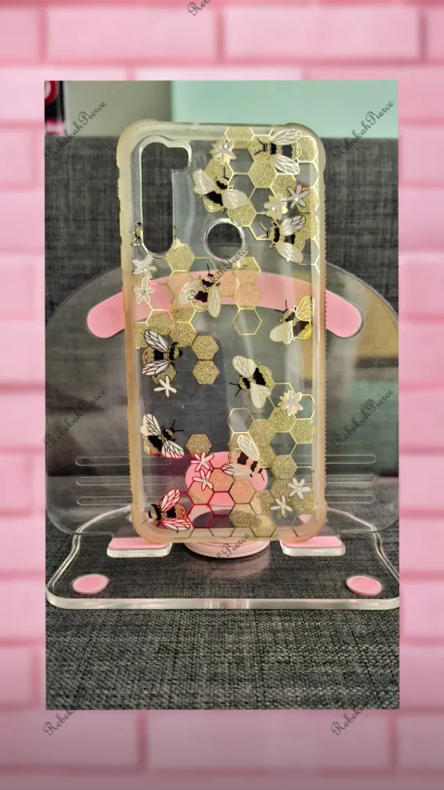 Capa Xiaomi Redmi Note 8T Abelhas Douradas