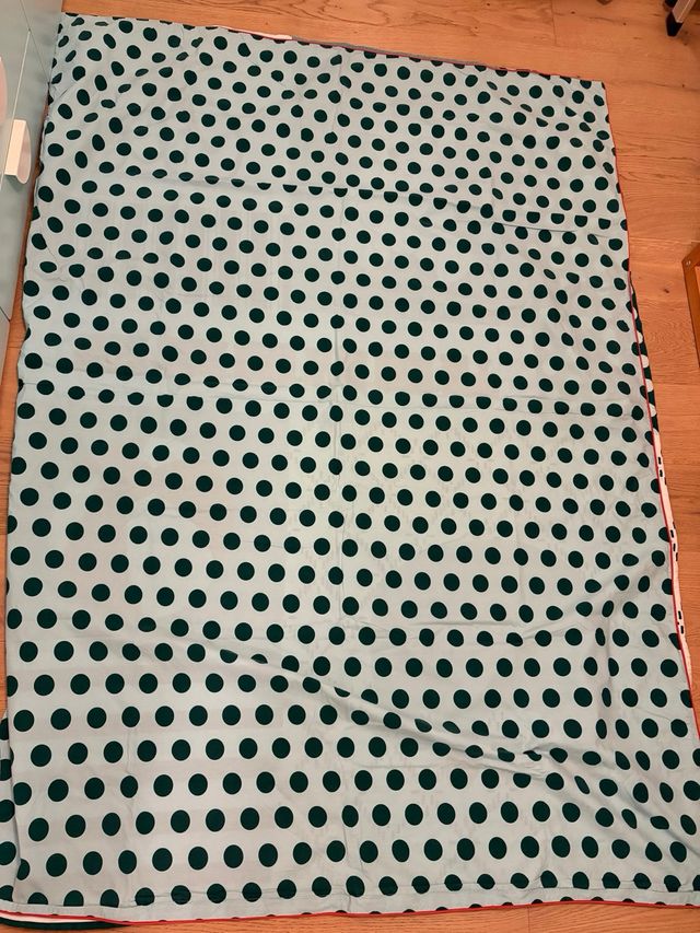 Copripiumino per bambini con orsetto e trenino