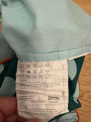 Copripiumino per bambini con orsetto e trenino