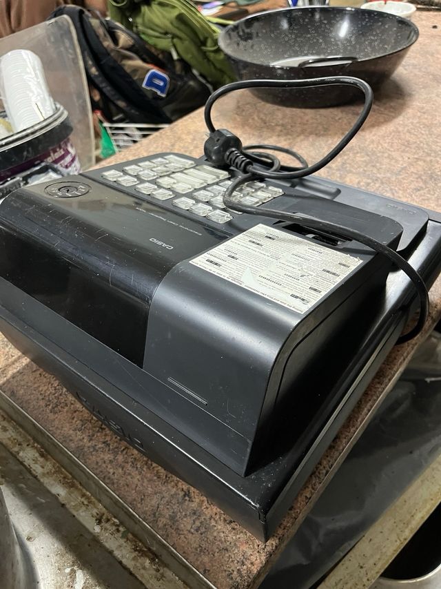 Caja Registradora Casio Electrónica