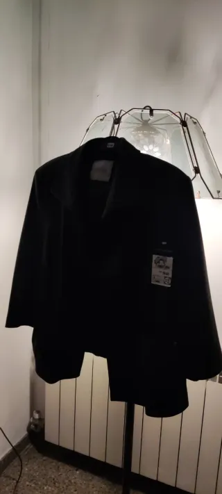 Chaqueta tipo americana negra