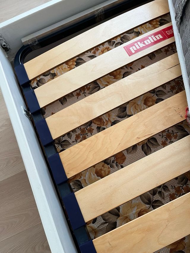 Cama nido con 2 colchones y cama supletoria