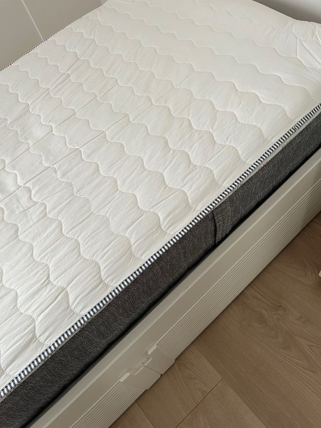 Cama nido con 2 colchones y cama supletoria