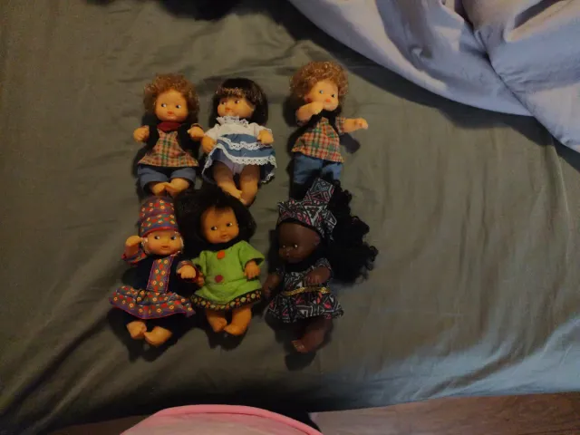 Lote 6 Muñecos Barriguitas