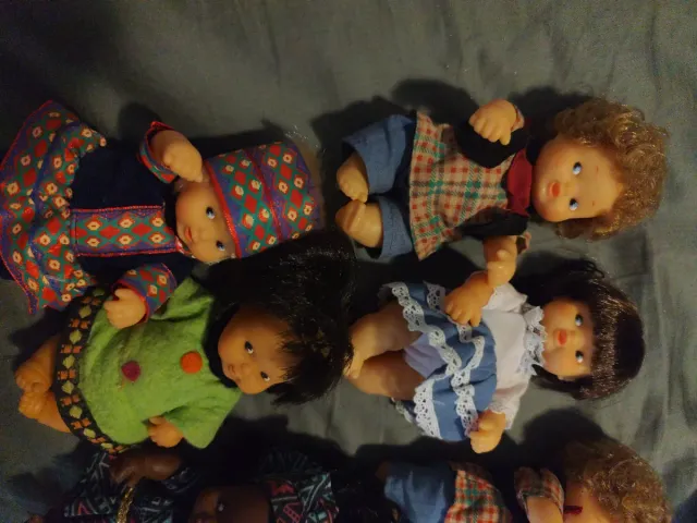 Lote 6 Muñecos Barriguitas