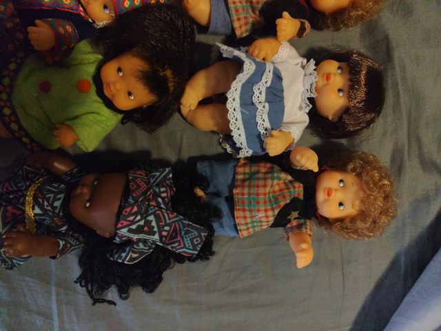 Lote 6 Muñecos Barriguitas